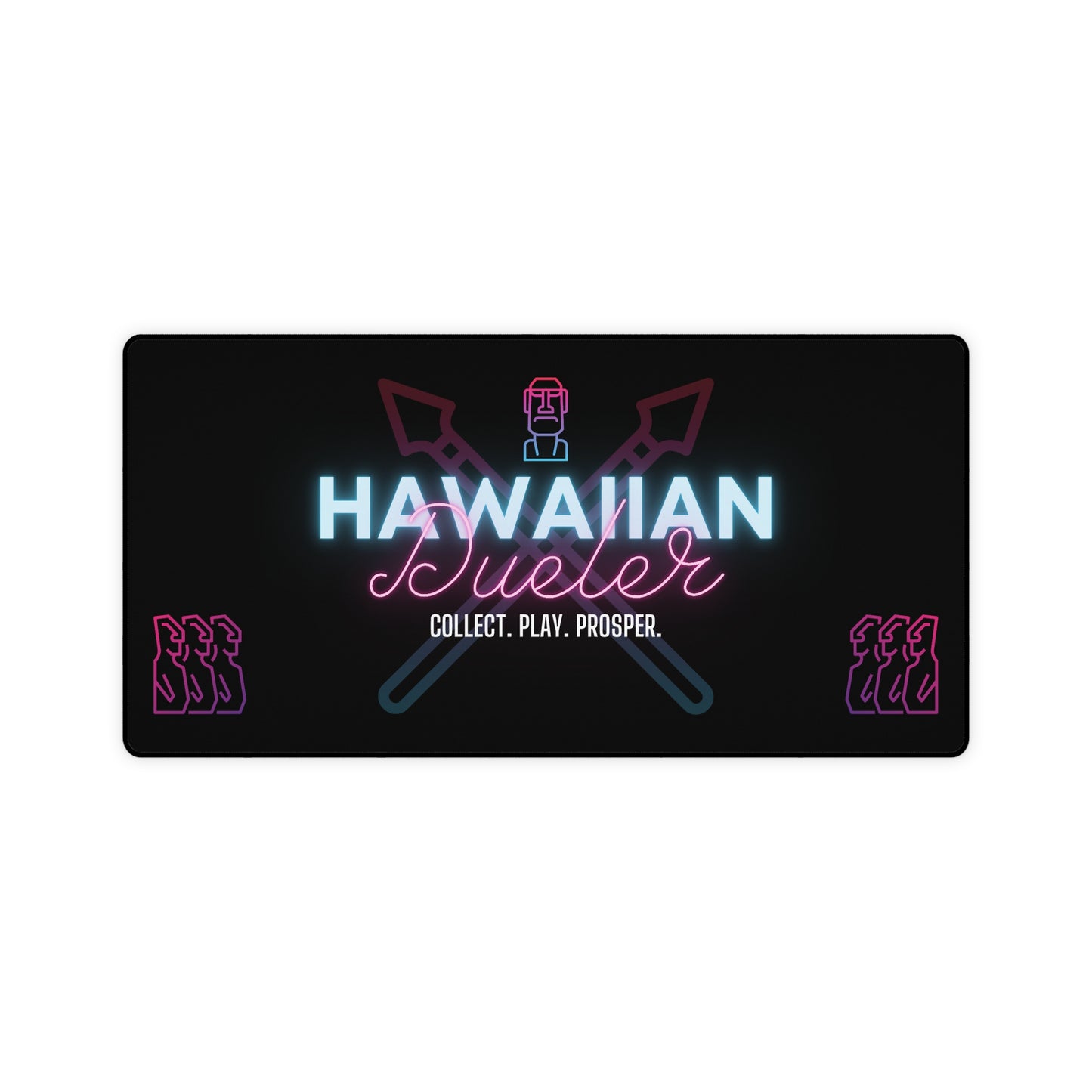 Hawaiian Dueler Tribe - Retro Tribal Playmat